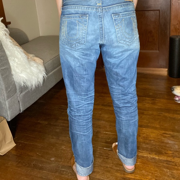 Boyfriend fit Tru Religion Jeans - Picture 3 of 6